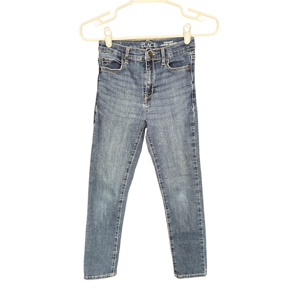 The Children's Place Boys  Basic Stretch Straight Leg Jeans